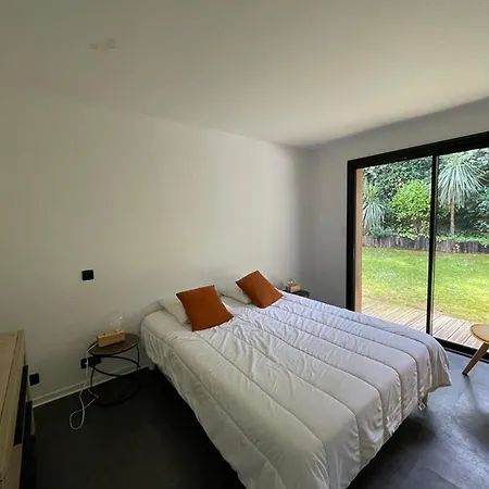 Spacieuse, Haut De Gamme, Avec Piscine Chauffee, Proche Plage & Jardin Arbore - Fr-1-413-244 Capbreton