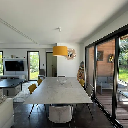 Spacieuse, Haut De Gamme, Avec Piscine Chauffee, Proche Plage & Jardin Arbore - Fr-1-413-244 Capbreton